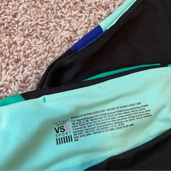 Victoria secret sport capri leggings medium inseam 16” - Picture 2 of 4